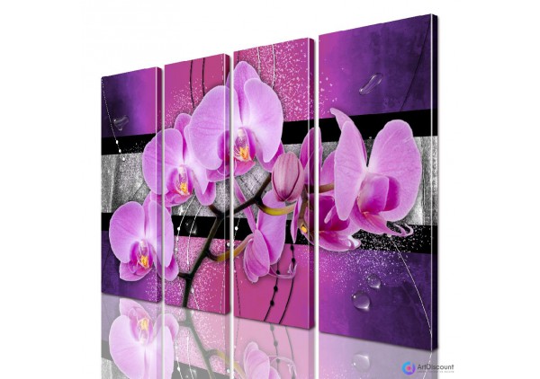 Модульные картины цветы Орхидея AFLW4_0205